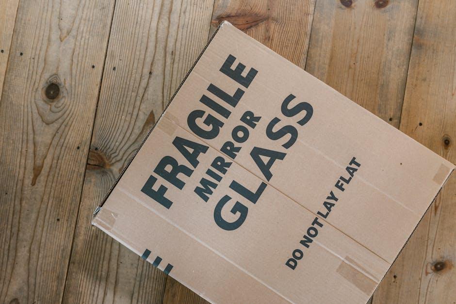 Labeling and Handling Instructions for Fragile Shipments